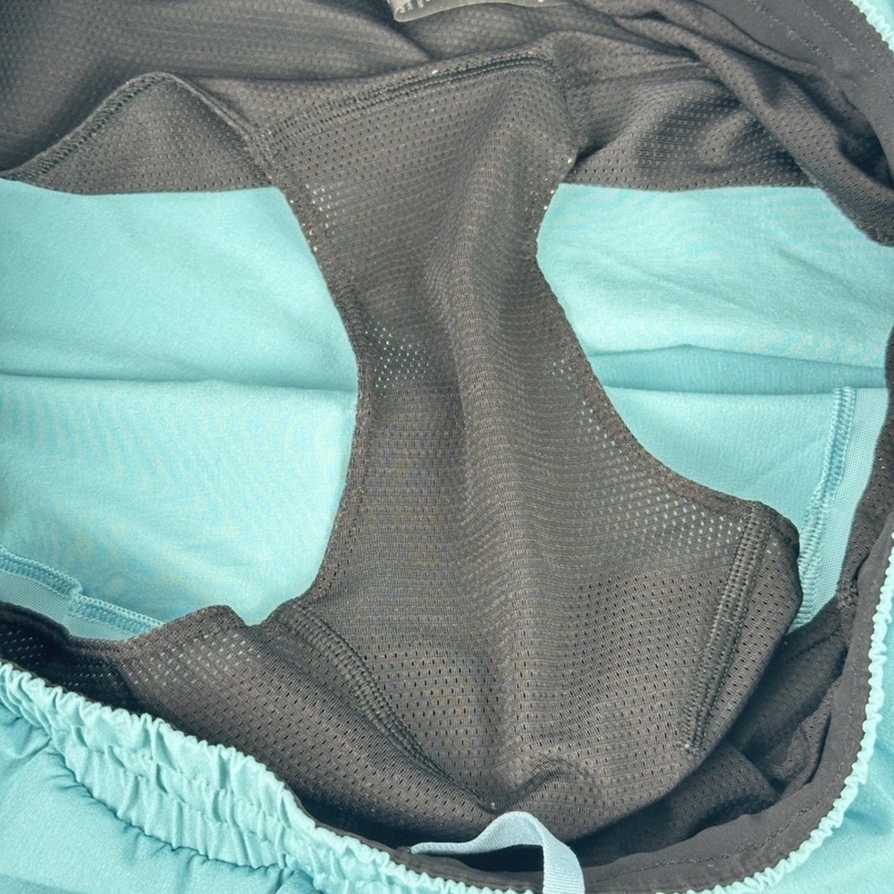 Lululemon Channel Cross Short  5" Swim Trunks Men’s Sz L Drawstring Sky Blue - Picture 10 of 10